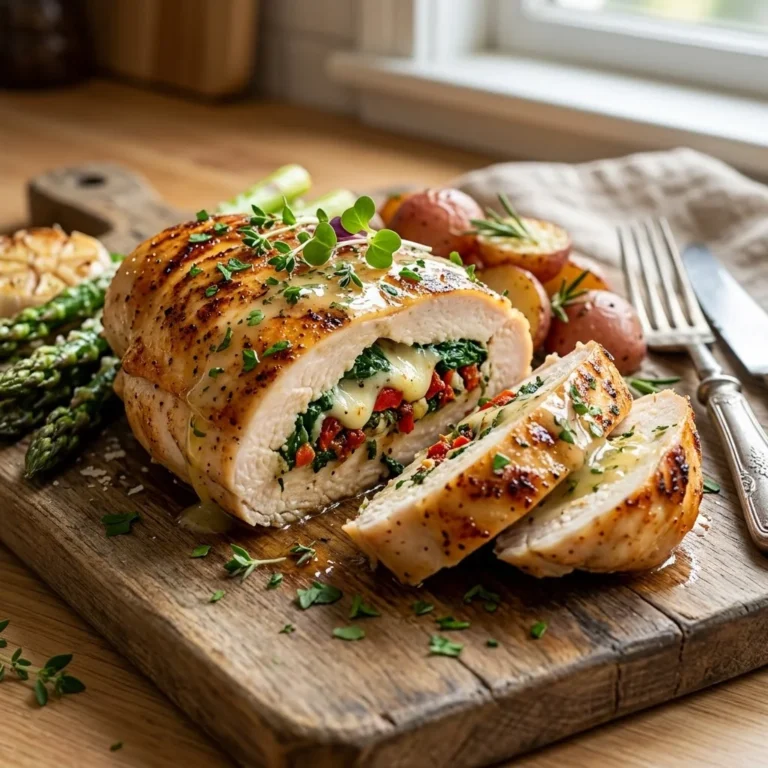 Healthy Stuffed Chicken Breast Recipe