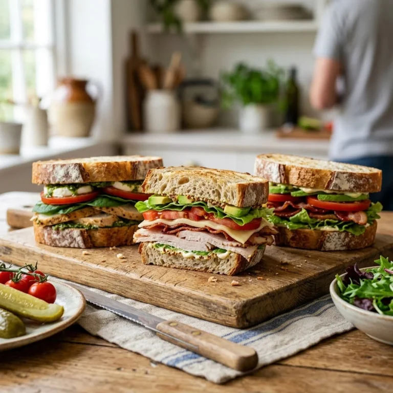 Sourdough Bread Sandwiches Recipe
