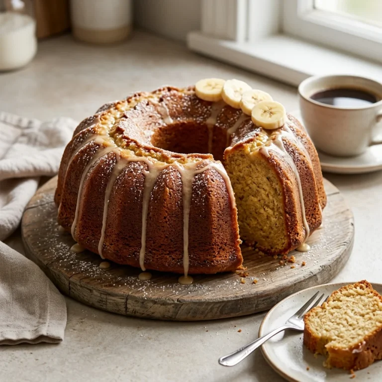 Easy Banana Bundt Cake Recipe