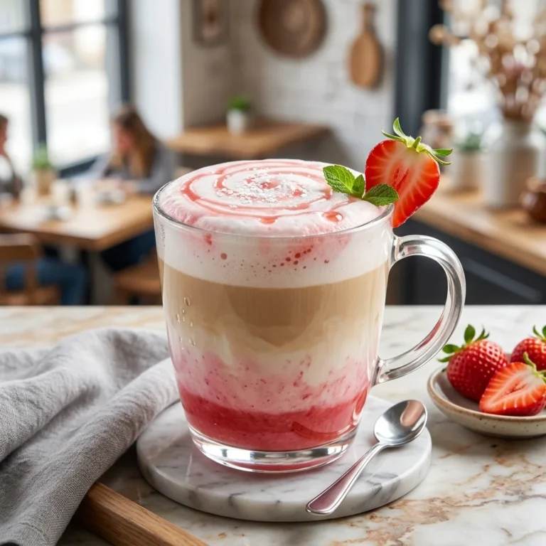 Strawberry Latte Recipe