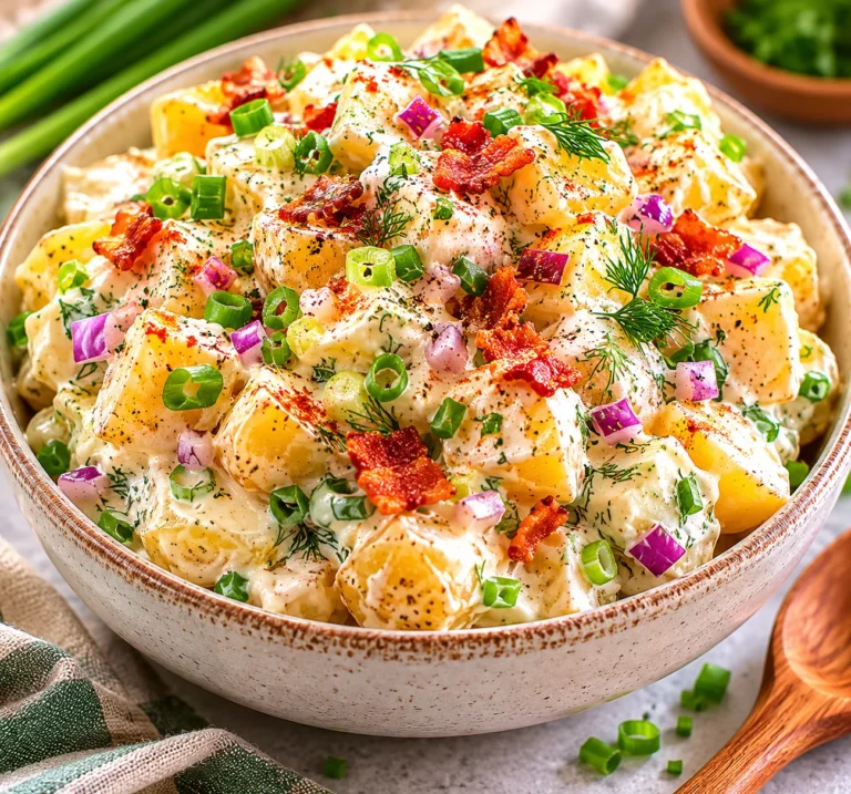 Sour Cream and Onion Potato Salad: The Ultimate Crowd-Pleasing Side Dish