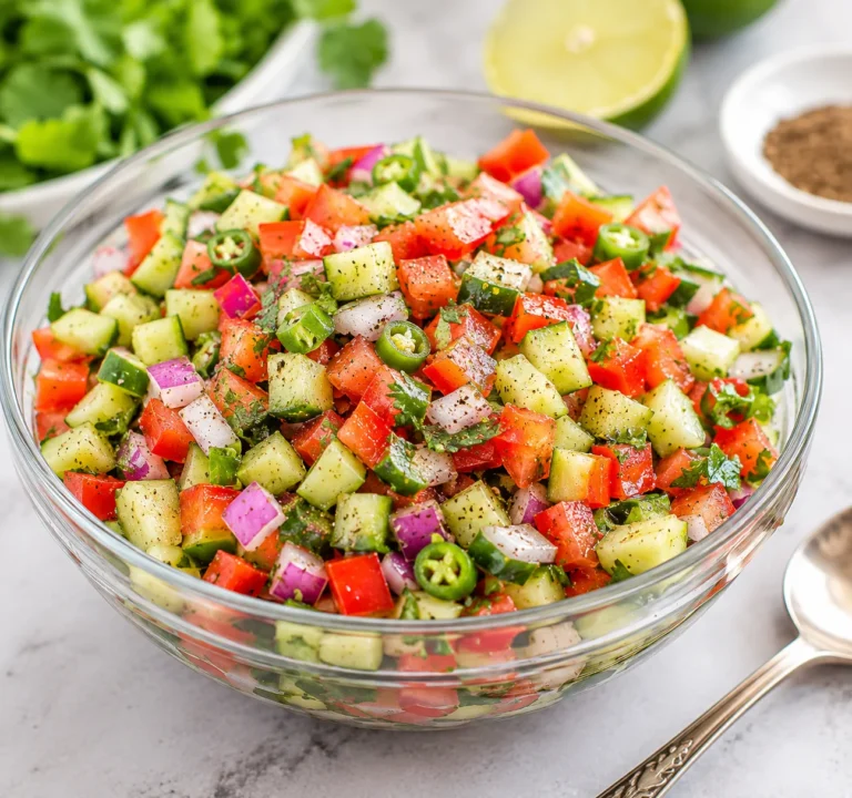 Kachumber Salad: Quick, Fresh, and Flavorful Indian Side Dish