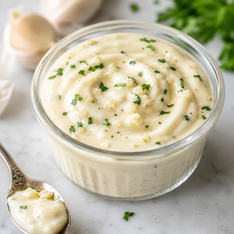 Garlic Aioli Sauce Recipe