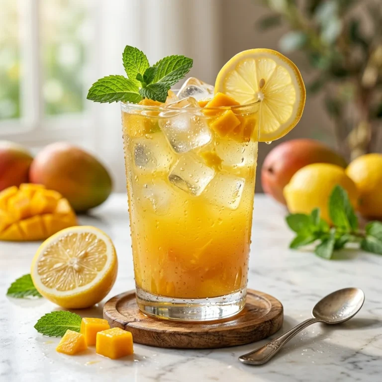 Mango Lemonade Drink Recipe: Sweet, Tangy, and Refreshingly Easy to Make at Home
