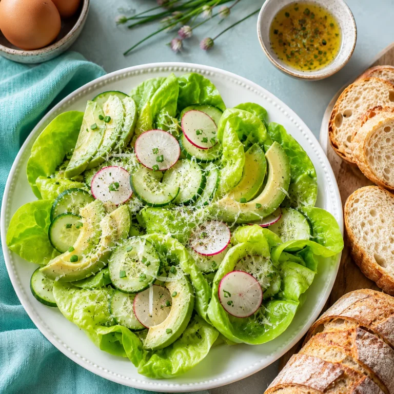 Easy Butter Lettuce Salad Recipe
