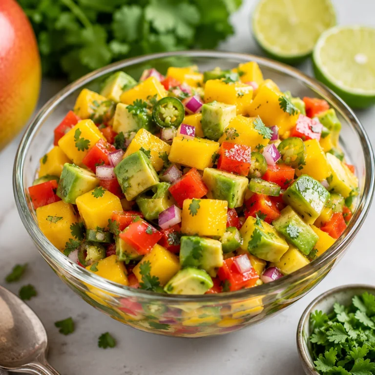 Mango Avocado Salsa Recipe