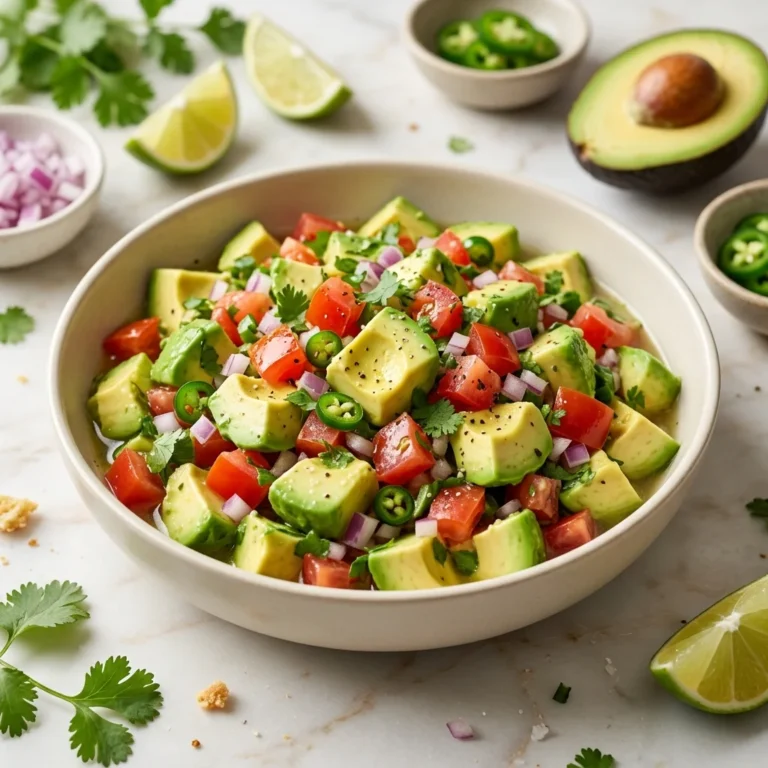 Avocado Salsa Recipe Easy: Fresh, Zesty, and Ready in Minutes