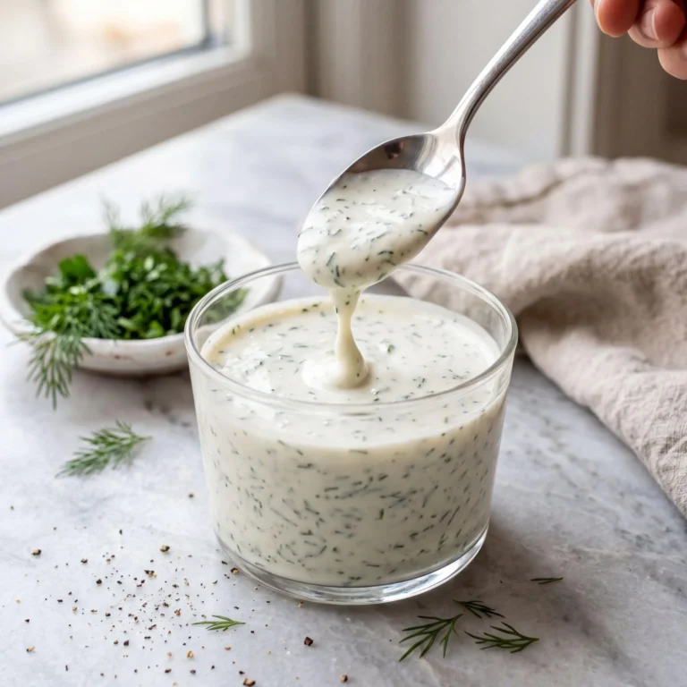 Easy Homemade Ranch Dressing Recipe: A Creamy, Flavorful Addition to Any Meal