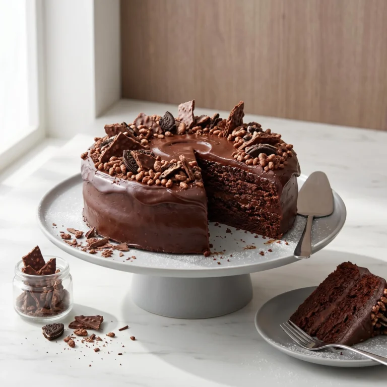 Chocolate Crunch Cake Recipe: Decadent, Moist, and Absolutely Irresistible