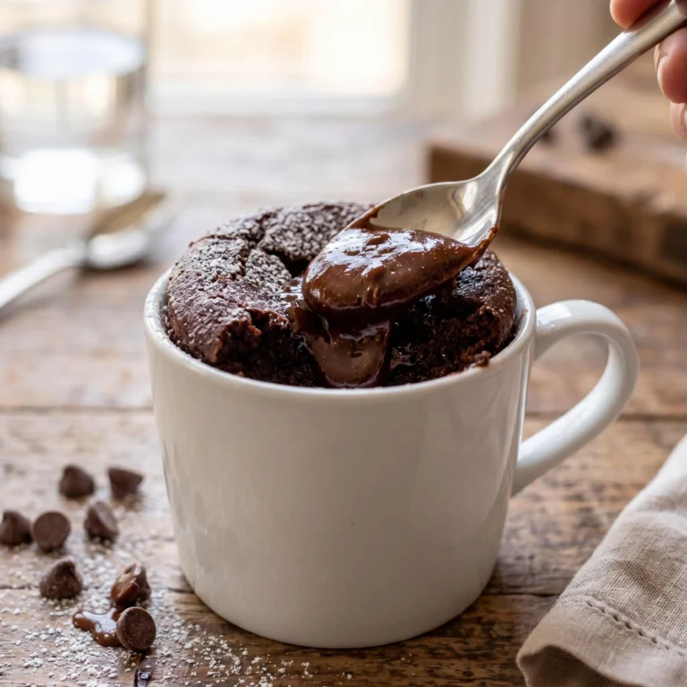 Best Brownie in a Mug Recipe (Microwave Easy)