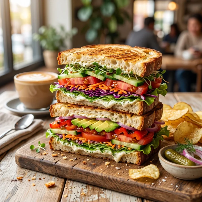 Healthy Veggie Sandwich Recipe: Fresh, Crunchy, and Packed with Flavor