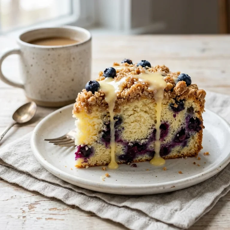 Easy Lemon Blueberry Coffee Cake Recipe: A Delicious and Moist Treat