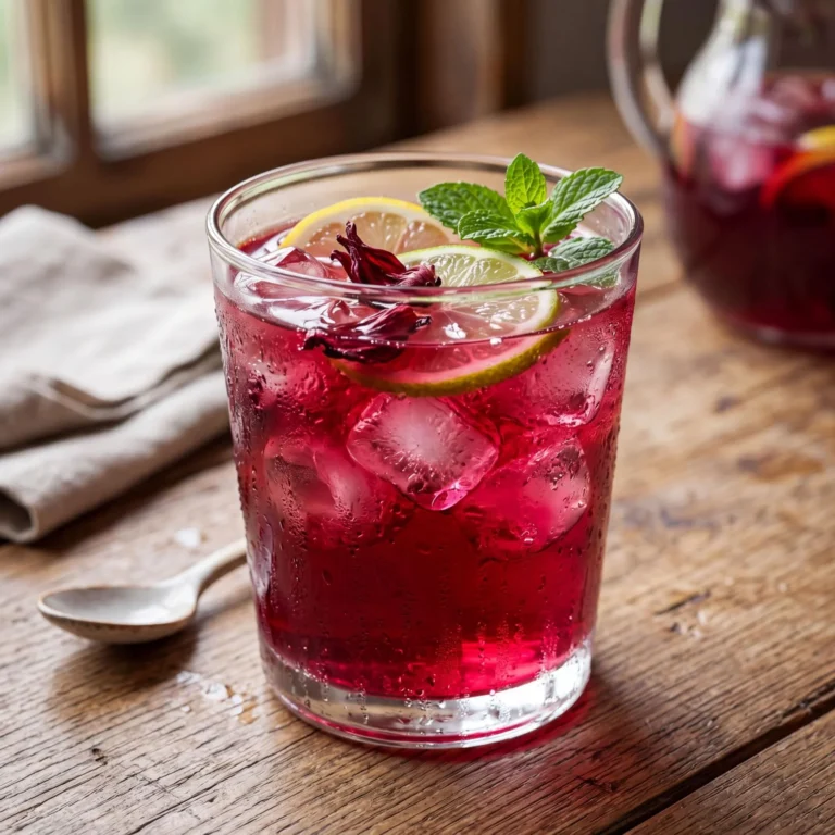 Refreshing Hibiscus Drink Recipe for Cold Summer Days