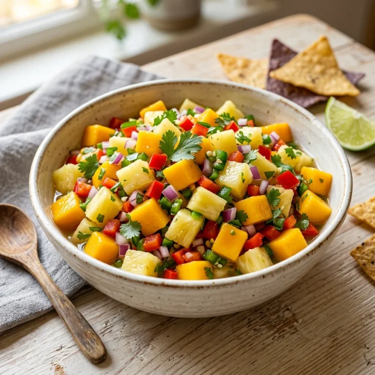 Mango Pineapple Salsa Recipe