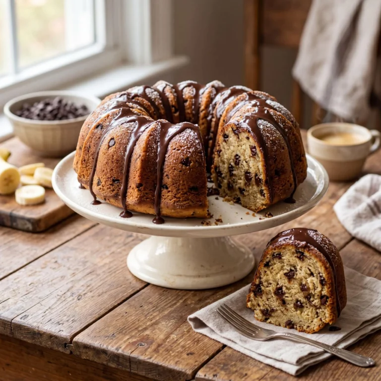 Easy Banana Chocolate Chip Bundt Cake: A Complete Guide