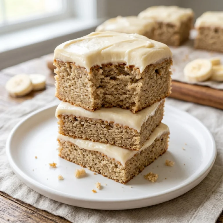 Easy Banana Blondies Recipe: Soft, Chewy, and Deliciously Sweet