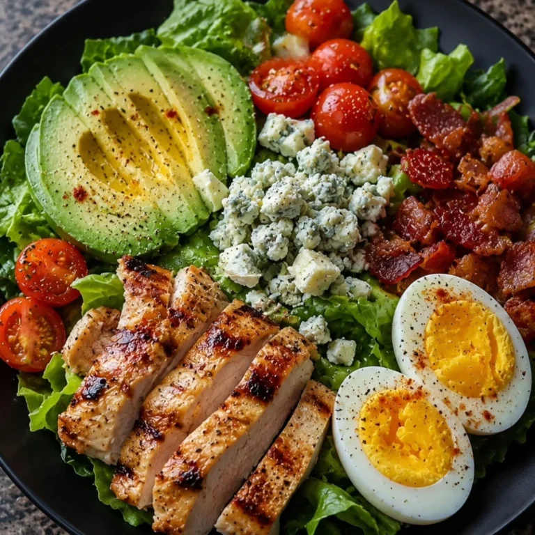 The Ultimate Grilled Chicken Cobb Salad (Main Character Energy for Your Lunch)