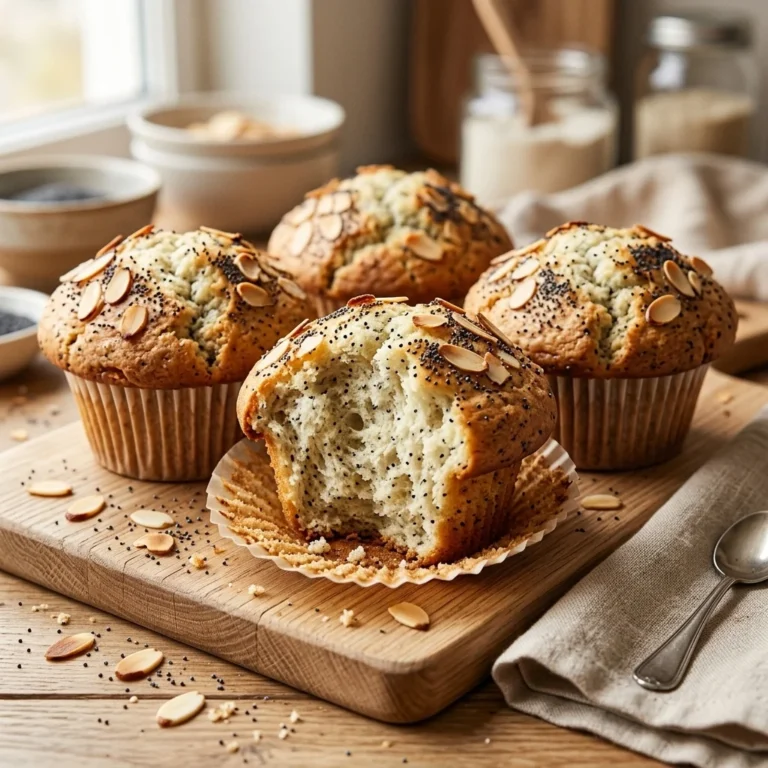 Copycat Costco Almond Poppyseed Muffins Recipe: Soft, Bakery Style, and Irresistibly Delicious
