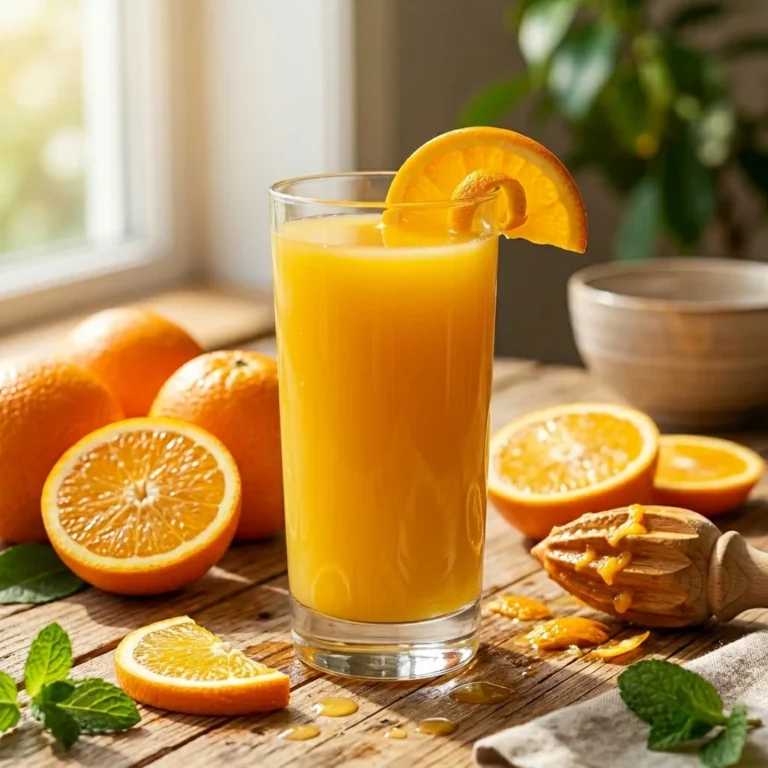 Healthy Orange Juice Recipe: Fresh and Refreshing: A Healthy Way to Start Your Day
