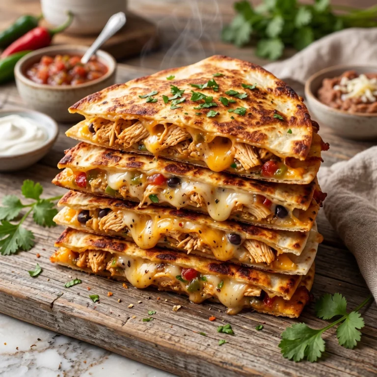 Easy Chicken Quesadilla Recipe: Quick, Delicious, and Full of Flavor