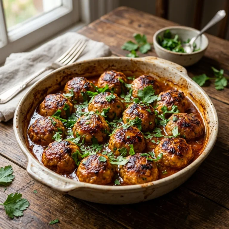 Easy Chicken Meatballs Healthy Recipe: Flavorful, Tender, and Nutritious