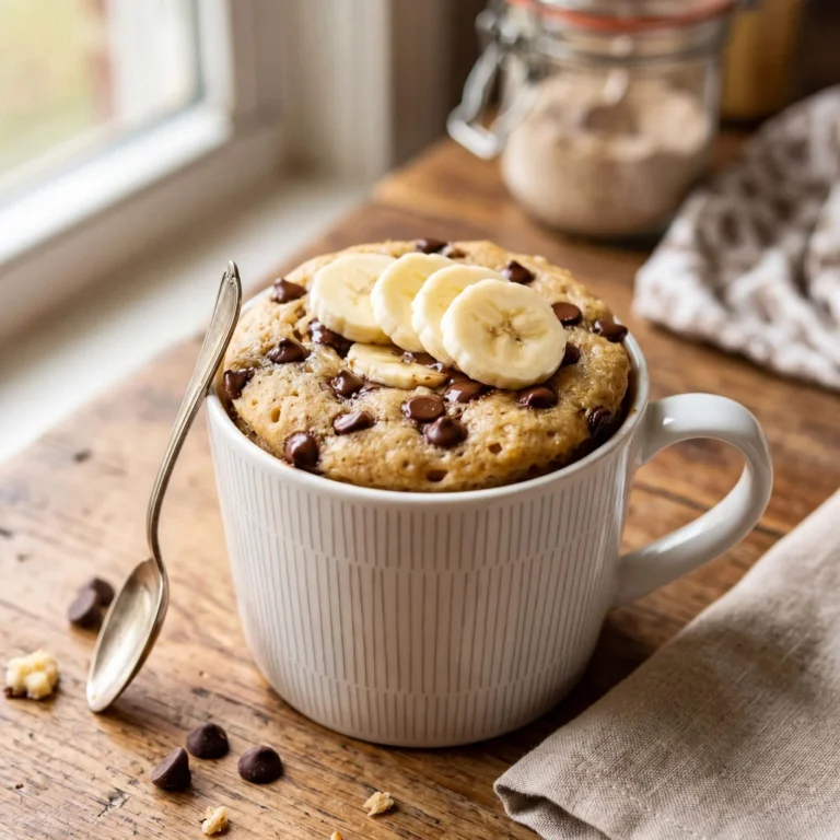 Healthy Banana Mug Cake Recipe: Quick, Delicious, and Satisfyingly Healthy