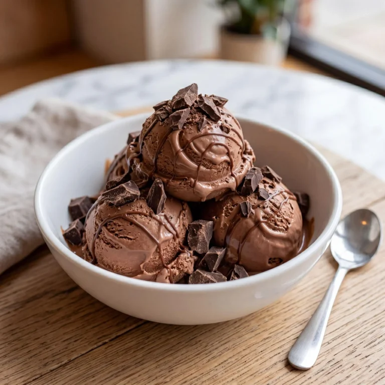 Chocolate Greek Yogurt Ice Cream Recipe: Creamy, Rich, and Guilt-Free Dessert