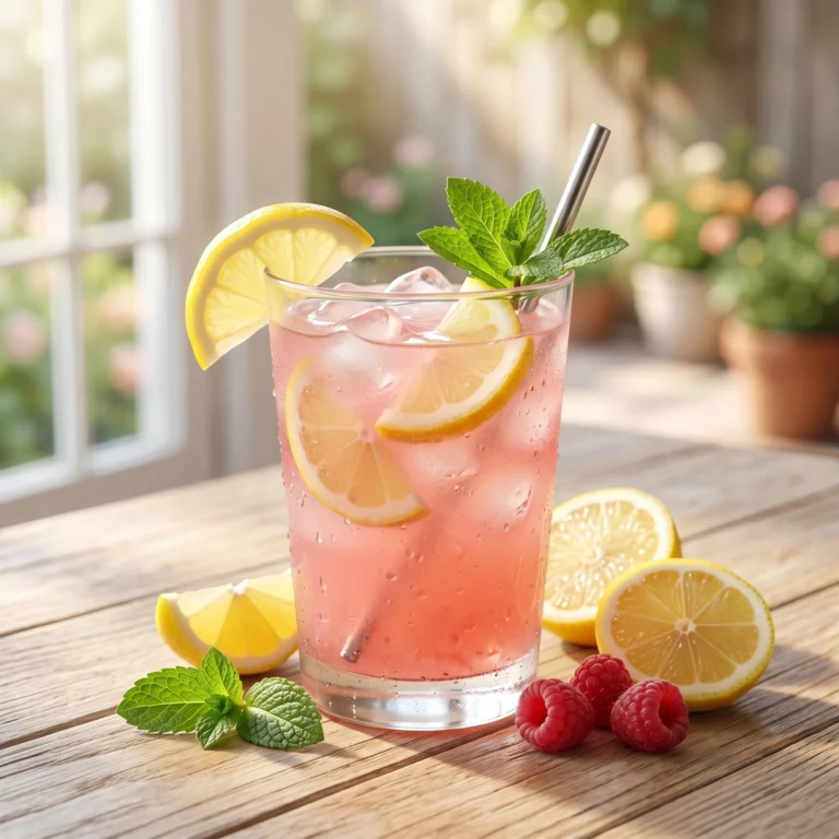 Easy Homemade Pink Lemonade Recipe