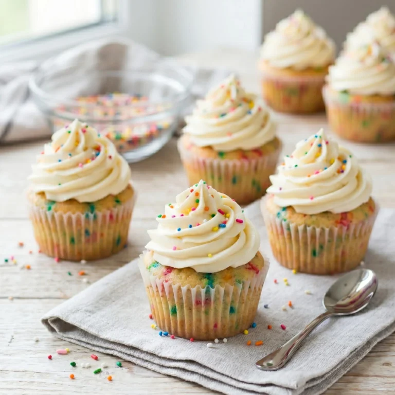 Confetti Cupcakes Homemade Easy