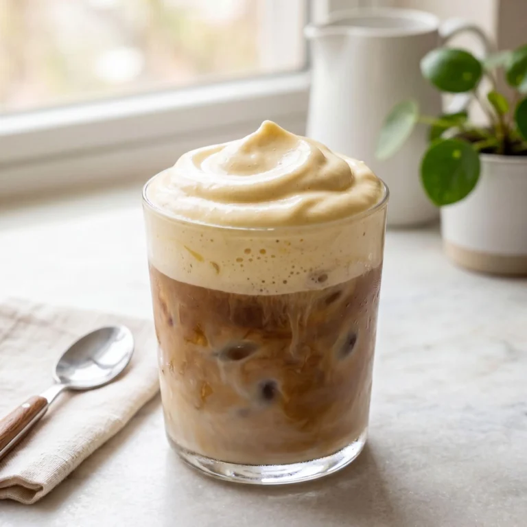 Easy Banana Protein Cold Foam Recipe
