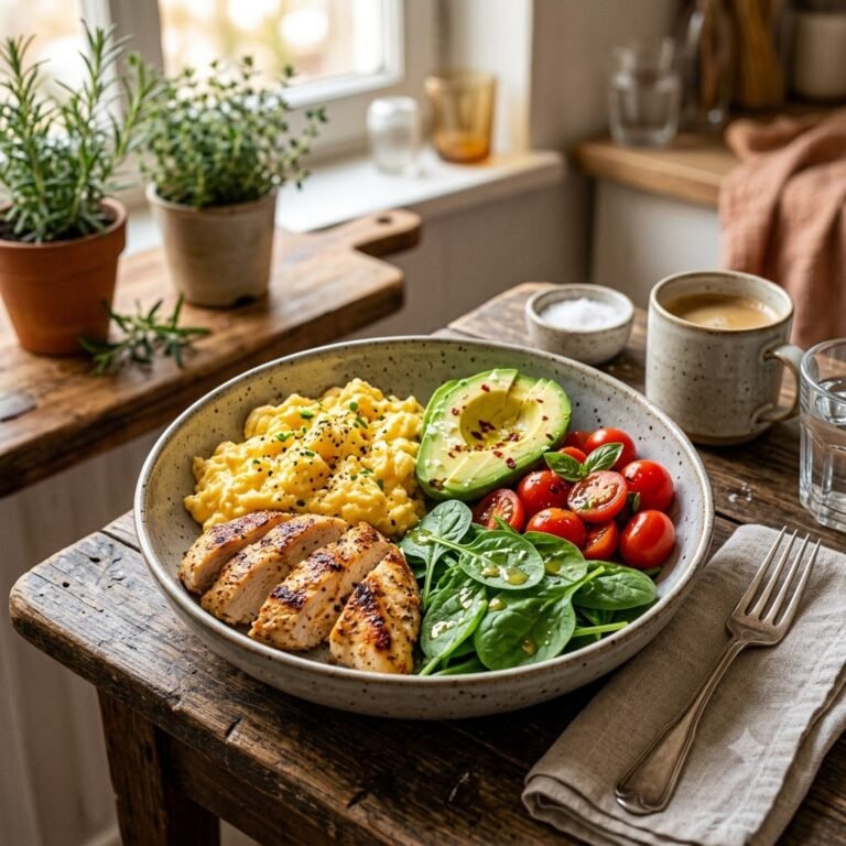 High Protein Egg Breakfast Bowl Recipe: Healthy, Filling, and Perfect for Energy