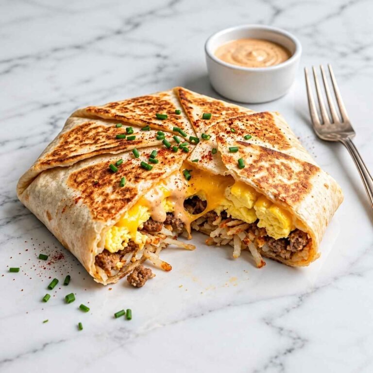 Breakfast Crunch wrap Recipe: Crispy, Cheesy, and Better Than the Drive-Thru