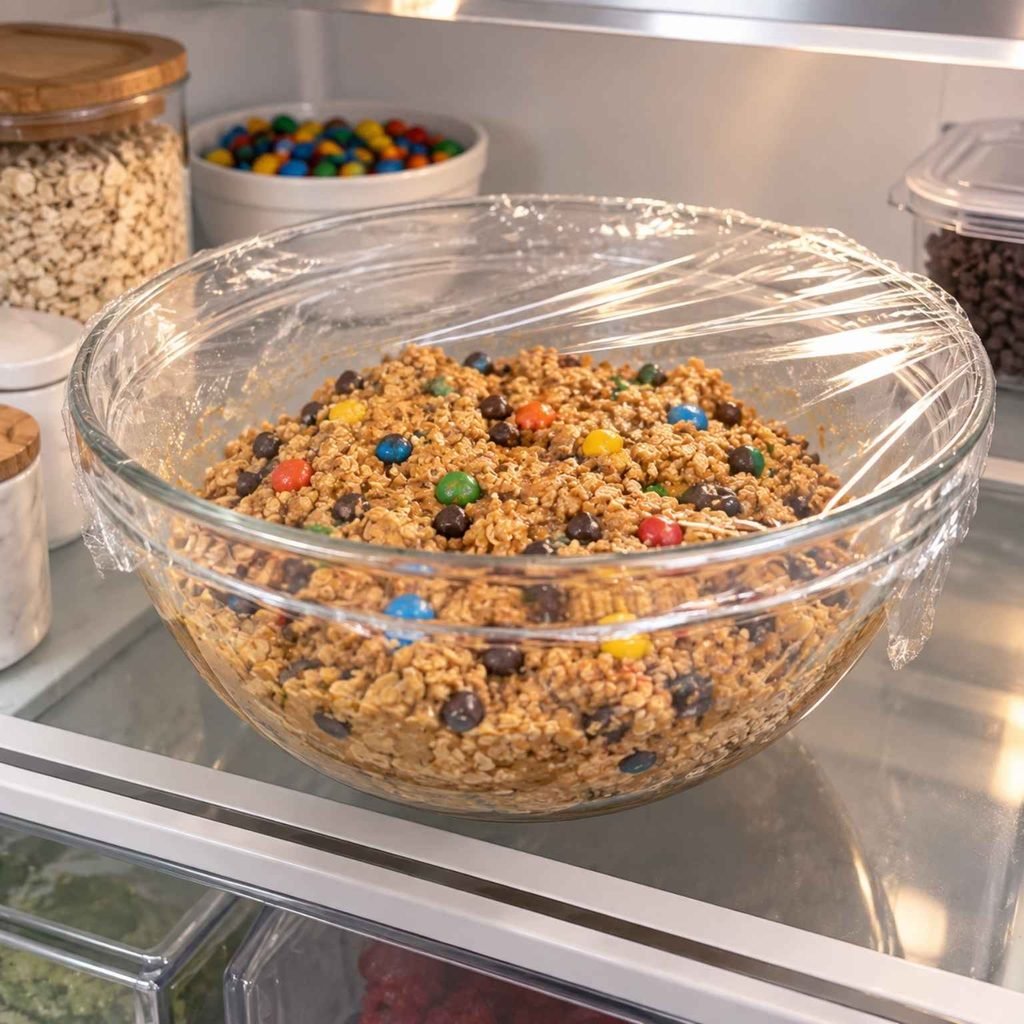 Cover the bowl and refrigerate the mixture for about 20 to 30 minutes.