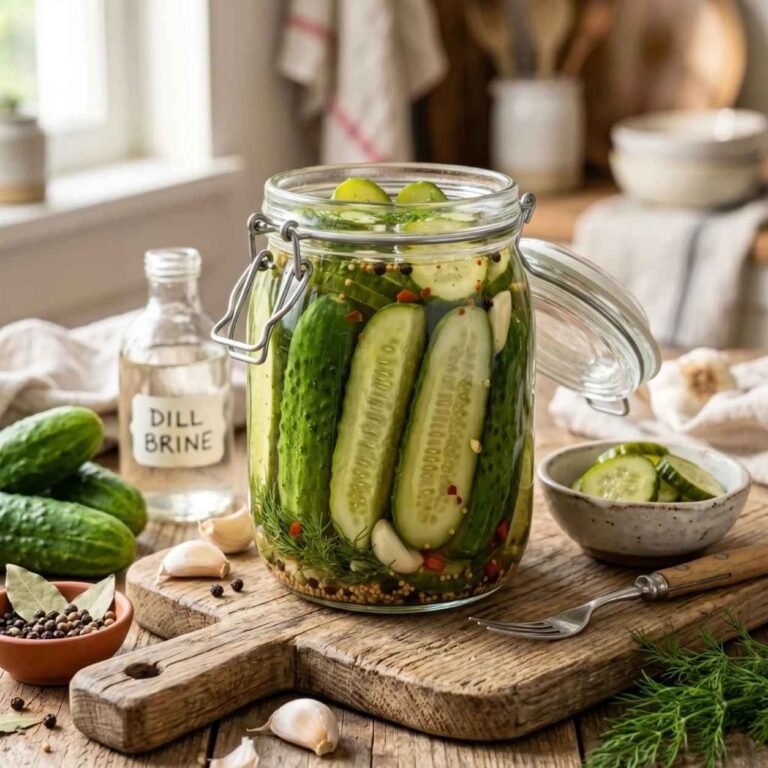 Easy Grillo’s-Style Fresh Pickles Recipe: Crisp, Garlicky, and Better Than Store-Bought