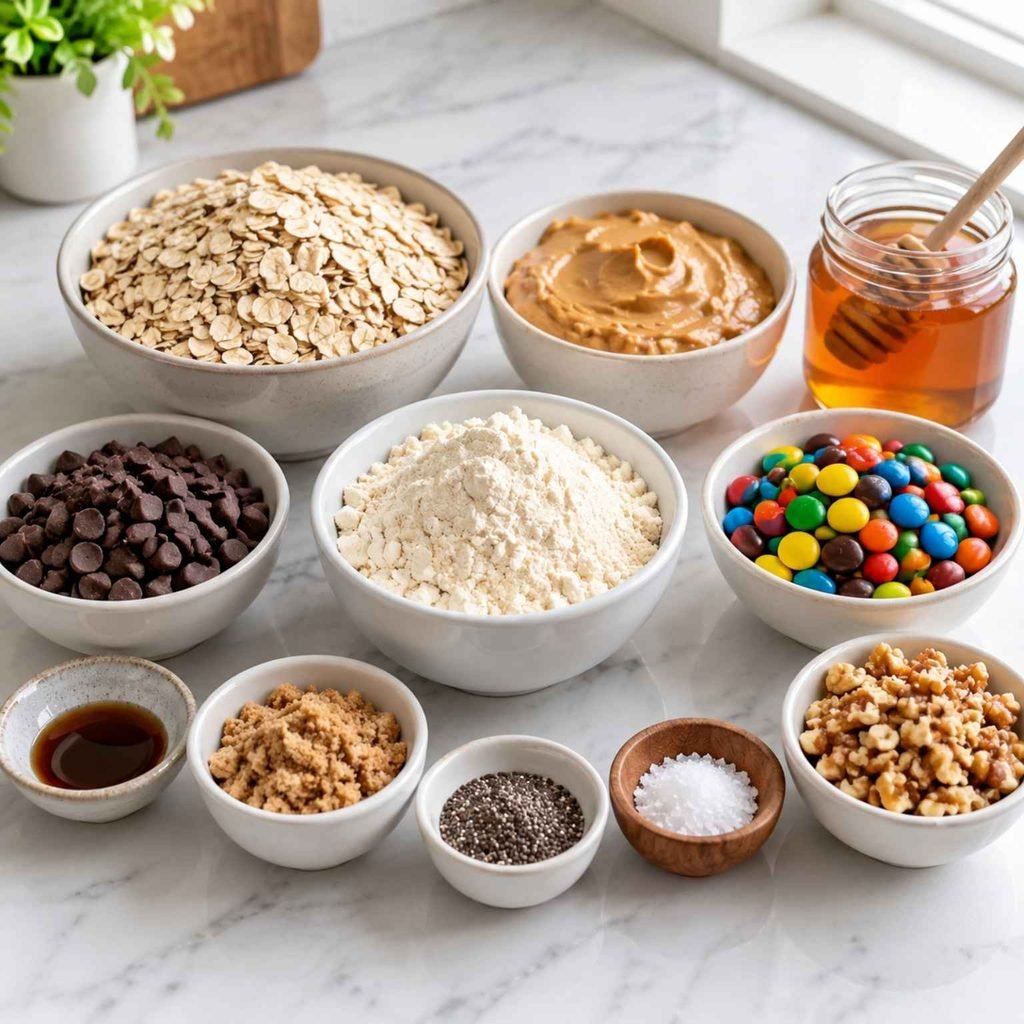 Ingredients for Easy Protein Balls