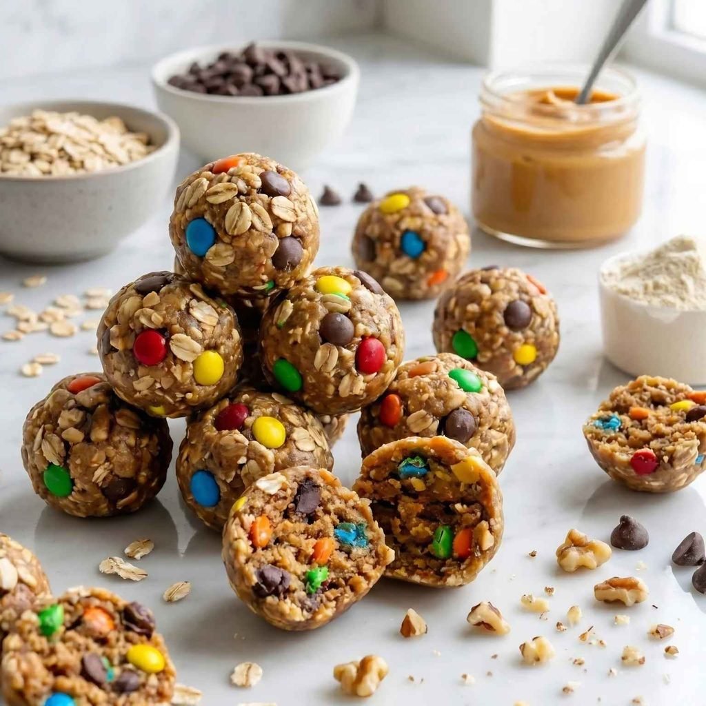 Monster Cookie Protein Balls Recipe: Healthy, Chewy, and Better Than Energy Bars