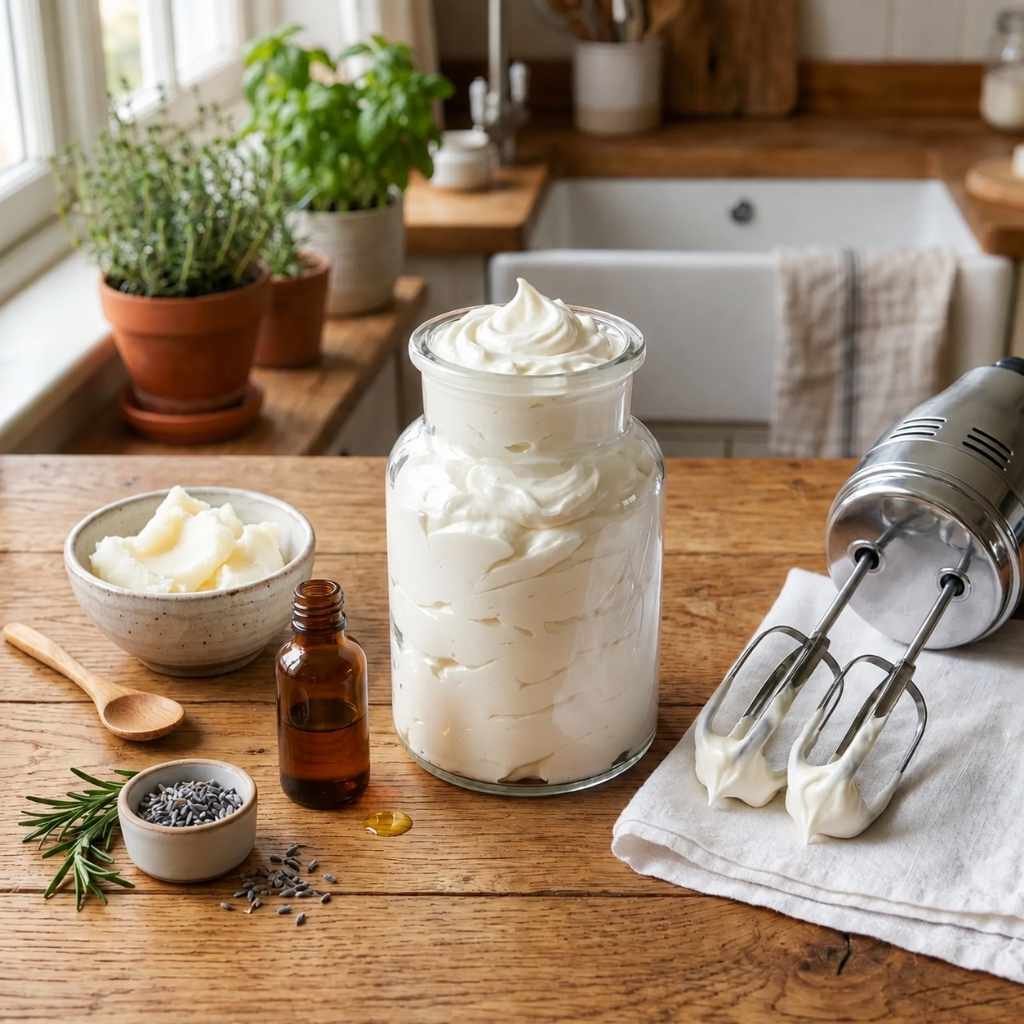 Homemade Tallow Lotion