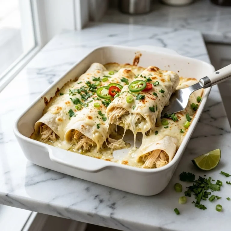 The Best White Chicken Creamy Enchiladas Recipe: Cheesy, Comforting, and Better Than Takeout