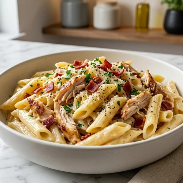 Cracked Chicken Penne Pasta Recipe: Creamy, Cheesy, and Utterly Addictive