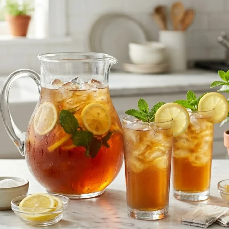 Southern Sweet Tea Recipe: Crisp, Refreshing, and Better Than Bottled