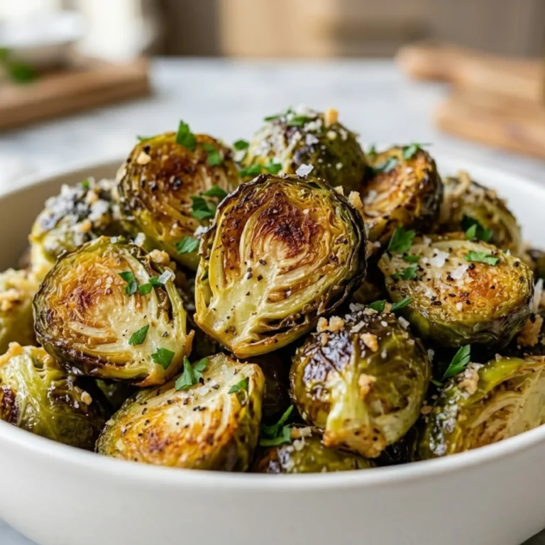 Garlic Parmesan Roasted Brussel Sprouts Recipe: Crispy, Cheesy, and Better Than the Steakhouse