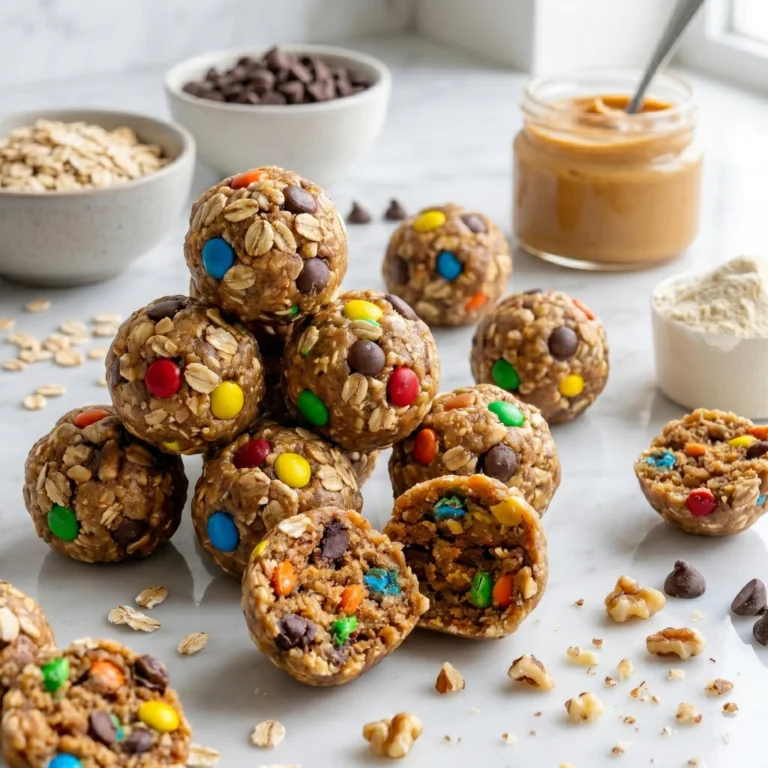Monster Cookie Protein Balls Recipe: Healthy, Chewy, and Better Than Energy Bars