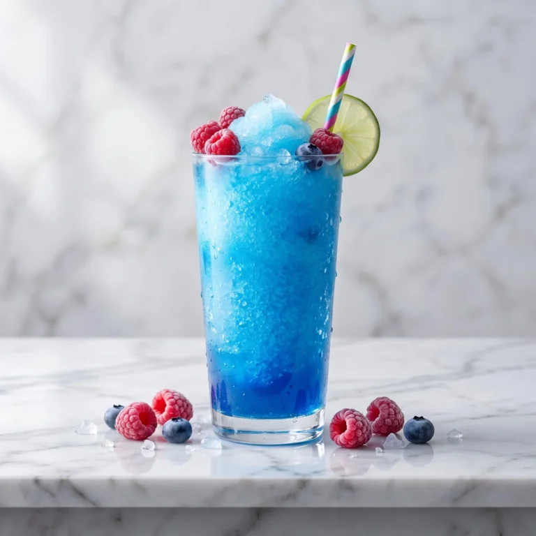 Homemade Blue Raspberry Slushie Recipe: Refreshing, Vibrant, and Nostalgic