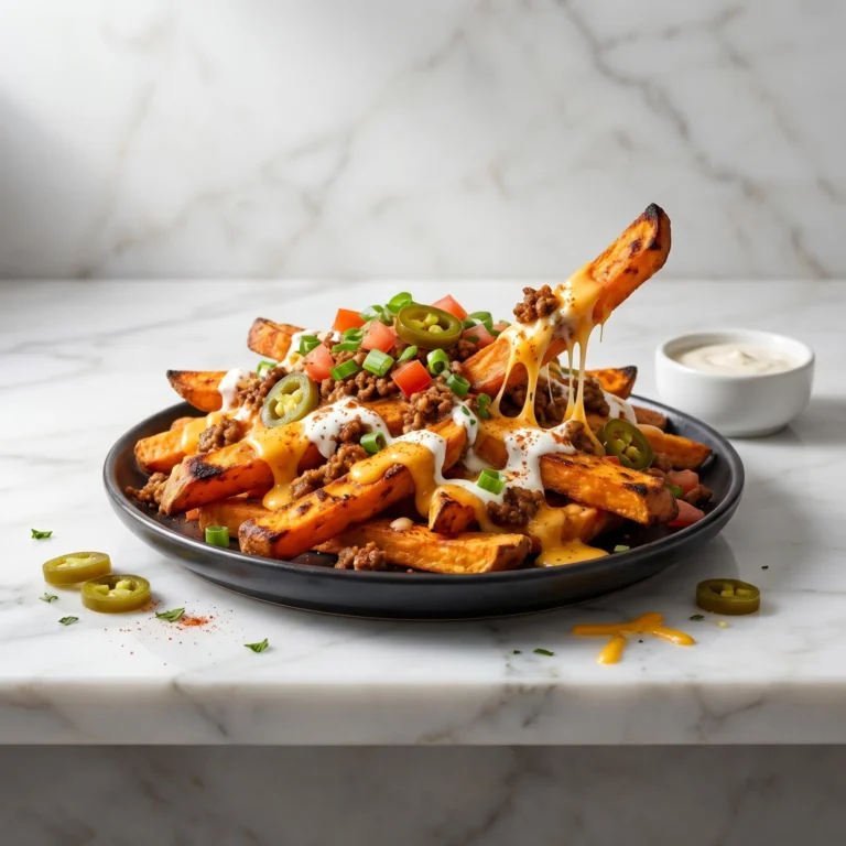 Loaded Sweet Potato Fries: Healthy, Crispy, and Irresistible