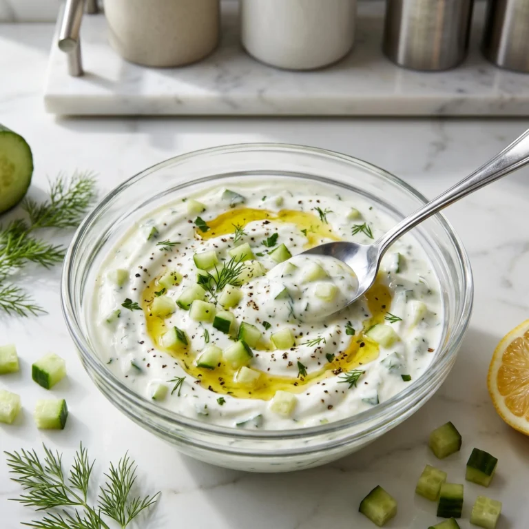 The Best Tzatziki Sauce Recipe: Fresh, Creamy, and Better Than Store-Bought