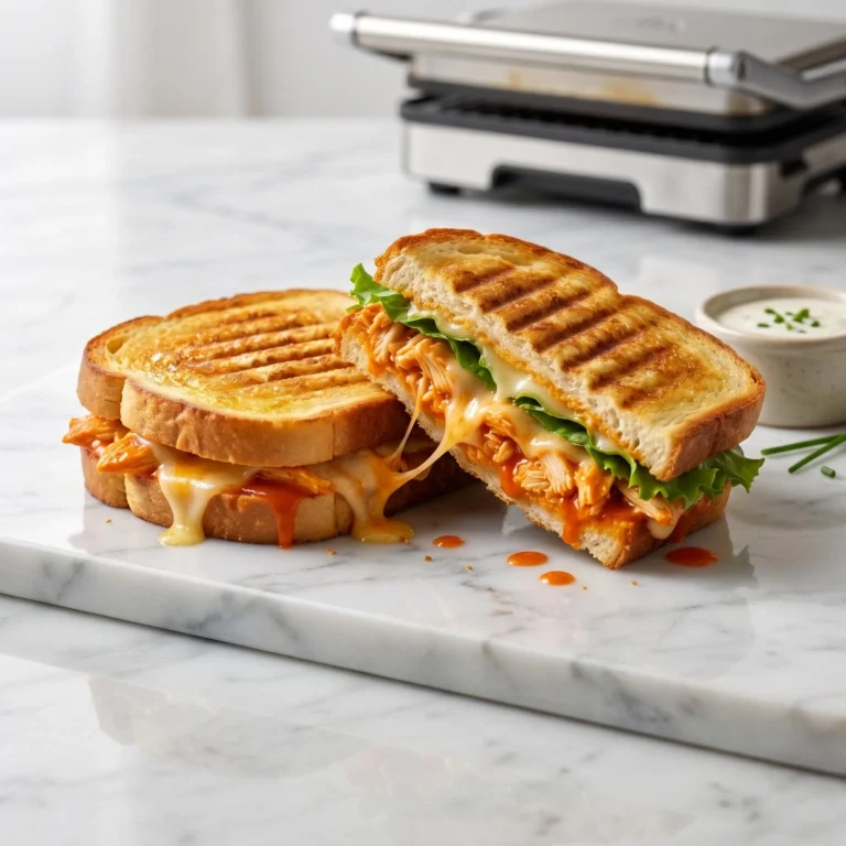 Buffalo Chicken Panini Sandwiches Recipe: Spicy, Cheesy, and Better Than the Deli