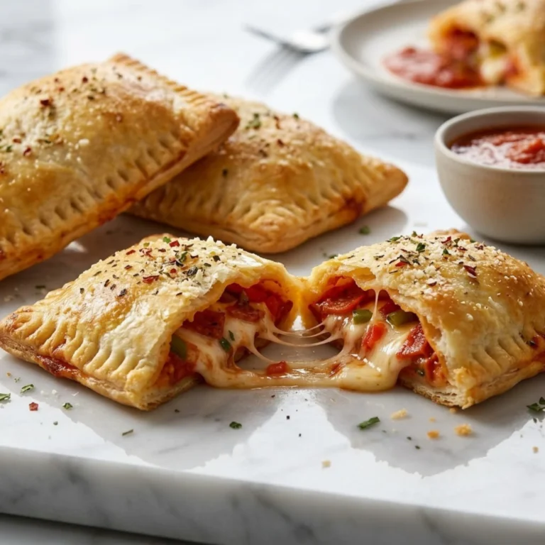 Homemade Cheese Pizza Pockets Recipe: Flaky, Cheesy, and Better Than Store-Bought
