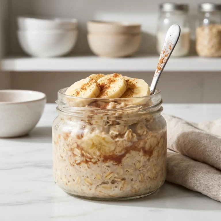 The Best Banana Cinnamon Overnight Oats Recipe: Creamy, Cozy, and Ready When You Wake Up
