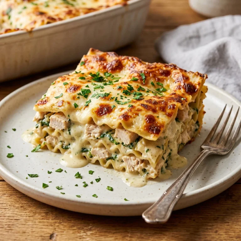 Chicken Alfredo Lasagna Recipe: Creamy, Cheesy, and Unforgettable