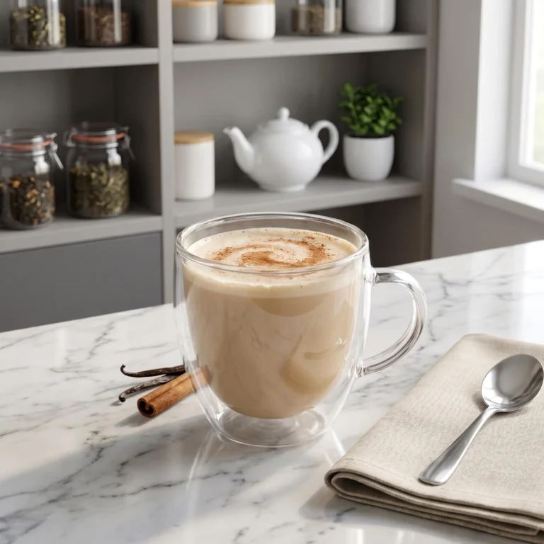 Comforting Vanilla Cinnamon Milk Tea Recipe